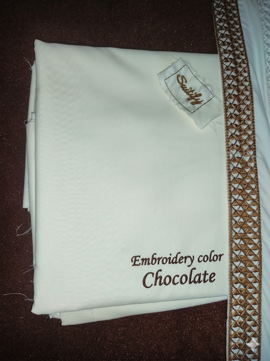 Suitify Embroided Premiuim Special Silk Boski